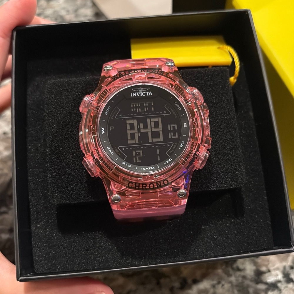 Invicta Racing Burnout Digital Men's Watch - 52mm, NWT